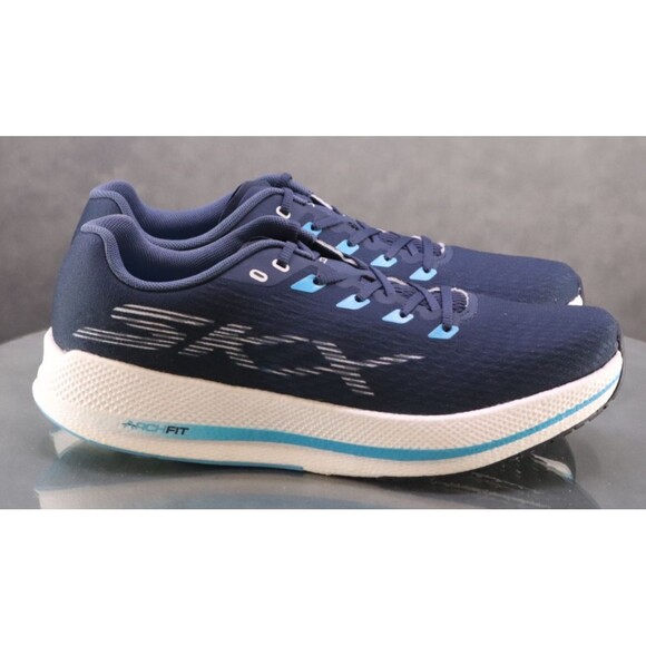 Skechers Razor 5 Arc Fit Go Run $120 Men\'s Running Shoes Size 11.5 Navy Blue EUC main image 7